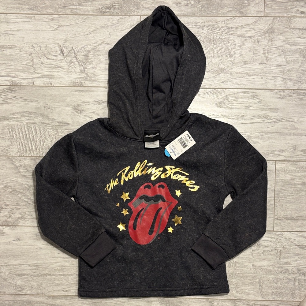 The Rolling Stones Kids Hoodie - Black and Red